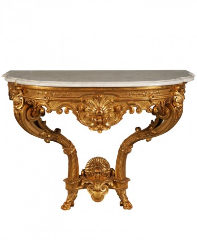 Console de style Régence, France circa 1870