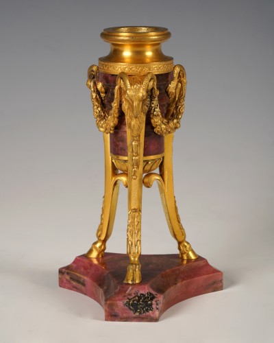 Pair of "Rams" Candlesticks, France circa 1870 - Napoléon III