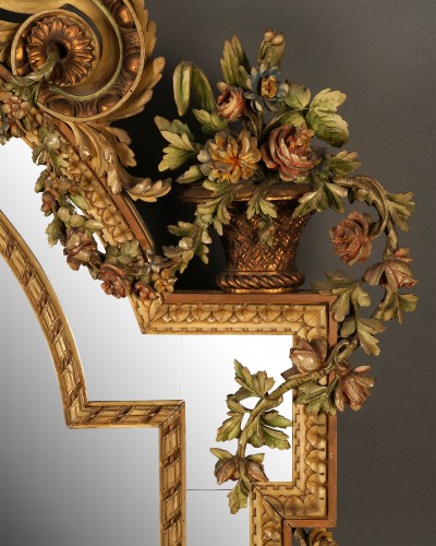 19th century - Elegant Mirror, Italy, circa 1890