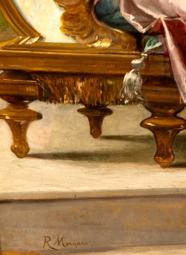 Allégorie de la Beauté - R. Morgari, Italie circa 1880 - 