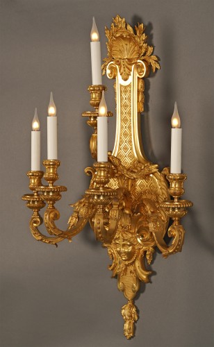 19th century - A. Grandpierre, Set of Four Wall-Lights, France circa 1890