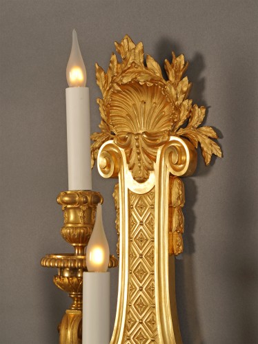 A. Grandpierre, Set of Four Wall-Lights, France circa 1890 - 