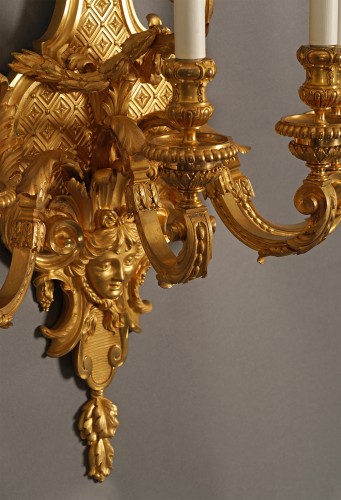 Antiquités - A. Grandpierre, Set of Four Wall-Lights, France circa 1890