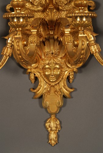 Antiquités - A. Grandpierre, Set of Four Wall-Lights, France circa 1890