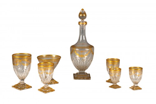 Saint-Louis, Large Table Service, France circa 1900
