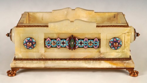 E. Cornu et G. Viot et Cie, jardinière orientaliste, France circa 1870 - Objet de décoration Style Napoléon III