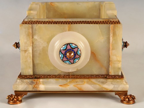 XIXe siècle - E. Cornu et G. Viot et Cie, jardinière orientaliste, France circa 1870