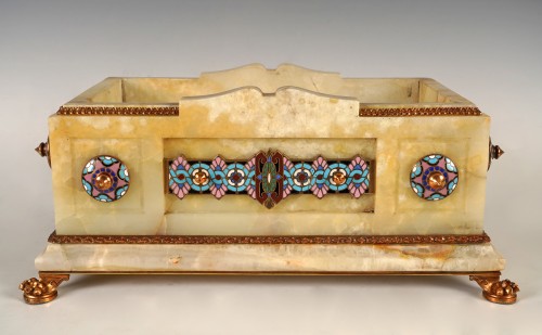 E. Cornu et G. Viot et Cie, jardinière orientaliste, France circa 1870 - Napoléon III