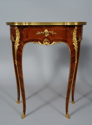 19th century - J.E. Zwiener, Pair of Tables, France circa 1885