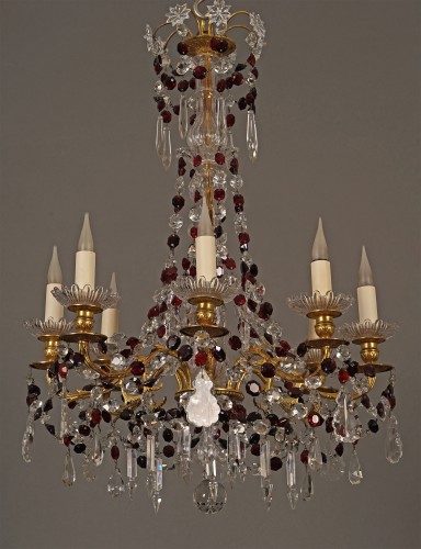 Luminaires Lustre - Baccarat, lustre en cristal, France circa 1890