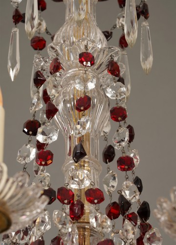 Baccarat, lustre en cristal, France circa 1890 - 