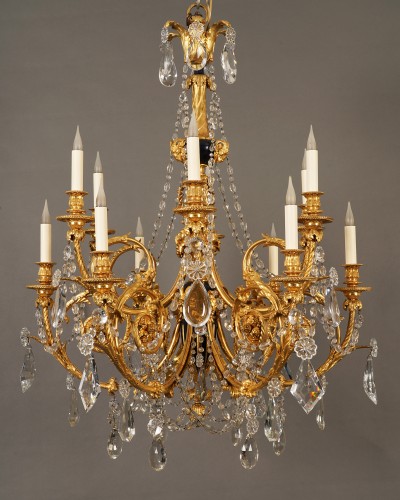 Lighting  - H. Vian, "Bacchic" Chandelier, France circa 1870