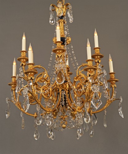 H. Vian, "Bacchic" Chandelier, France circa 1870 - 