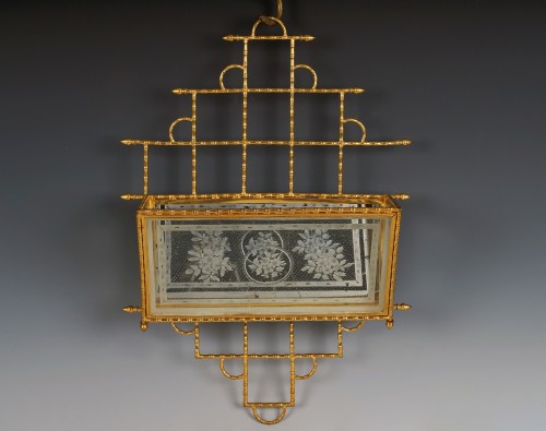 A. Giroux, porte-lettres mural, France circa 1860 - Objet de décoration Style Napoléon III