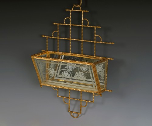 Objet de décoration  - A. Giroux, porte-lettres mural, France circa 1860