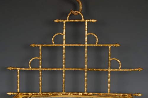 A. Giroux, porte-lettres mural, France circa 1860 - Tobogan Antiques