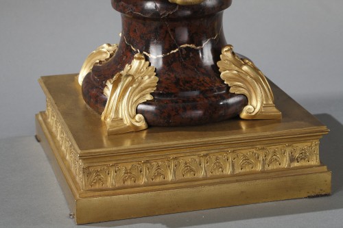 Antiquités - Maison Lexcellent, paire de vases couverts, France circa 1890