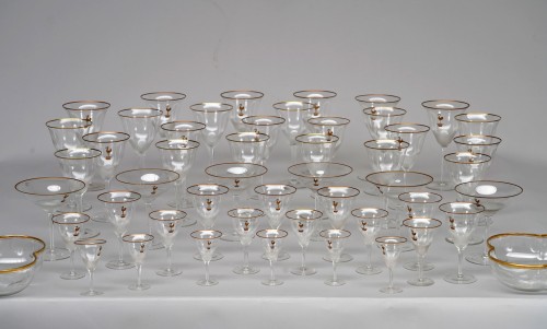 Manufacture de Bohème, important service de table, Tchécoslovaquie XXe siècle - Argenterie et Arts de la table Style 