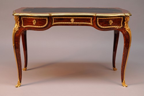 H.-L. Wassmus, Flat Desk, France Circa 1860 - Furniture Style Napoléon III