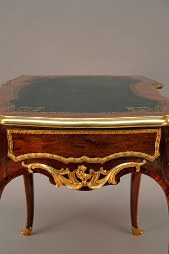 H.-L. Wassmus, Flat Desk, France Circa 1860 - Napoléon III