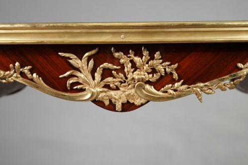 Antiquités - J.-E. Zwiener, Louis XV Style Table, France Circa 1890