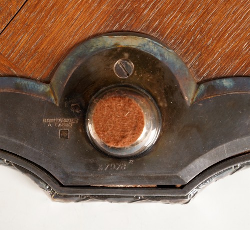 Antiquités - J. Mégemond, Samovar et son plateau, France circa 1870