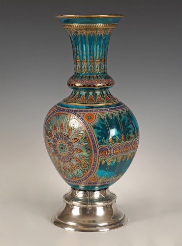 J. & L. Lobmeyr, Vase Orientalisant, Autriche,circa 1880 - Tobogan Antiques