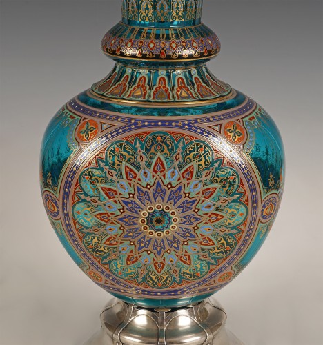 J. & L. Lobmeyr, Vase Orientalisant, Autriche,circa 1880 - 