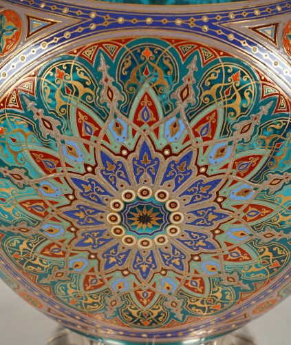  - J. & L. Lobmeyr, Vase Orientalisant, Autriche,circa 1880