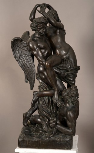 Borée enlevant Orithye et L’enlèvement de Proserpine, France Circa 1870 - Napoléon III