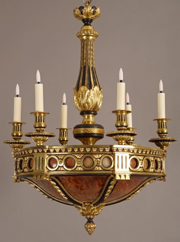 Elégant Lustre, France circa 1900 - Tobogan Antiques