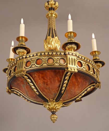 XXe siècle - Elégant Lustre, France circa 1900