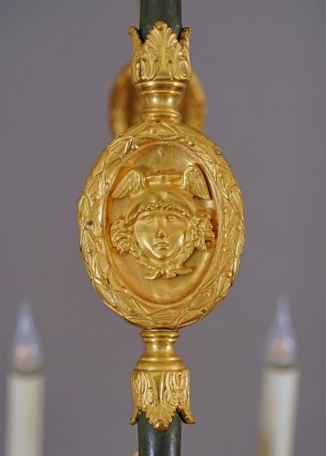  - Maison Baguès, Lustre aux Palmettes, France circa 1890