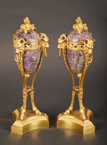 Maison Millet, Paire de Brûle-Parfums, France, circa 1870 - Tobogan Antiques