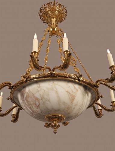 H. Vian, élégante suspension, France circa 1880 - 