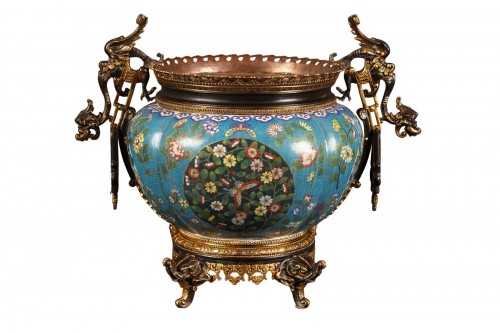 L’Escalier de Cristal, Jardinière, Chine-France, Circa 1875