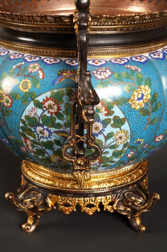 Napoléon III - L’Escalier de Cristal, Jardinière, Chine-France, Circa 1875