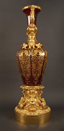 Vase with Tritons, attributed to A. Giroux, France Circa 1860 - 