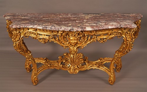 F. Linke, console d'apparat, France Circa 1890 - Mobilier Style 