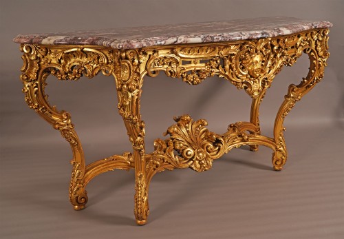 Mobilier Console - F. Linke, console d'apparat, France Circa 1890