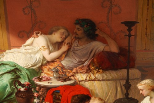  - Joseph Coomans (1813-1889), Derniers jours de bonheur à Pompéi