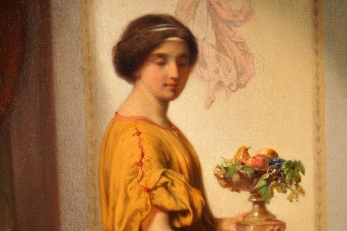 Antiquités - Joseph Coomans (1813-1889), Derniers jours de bonheur à Pompéi