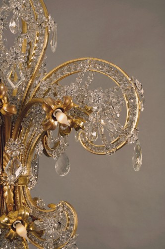  - Maison Baguès, lustre « Fleur de Lys », France circa 1900