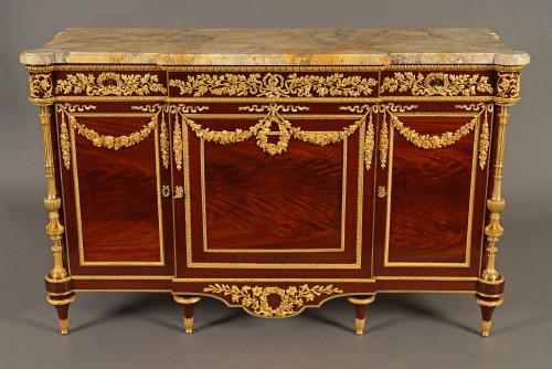 Furniture  - H. Dasson - Louis XVI-Style Commode, France 1880