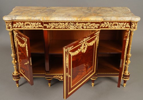 19th century - H. Dasson - Louis XVI-Style Commode, France 1880