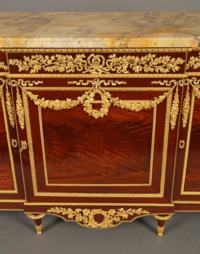 Antiquités - H. Dasson - Louis XVI-Style Commode, France 1880