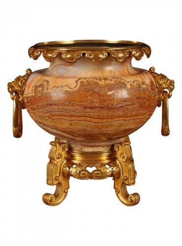 H. Journet & Cie - Japanese style Bowl, France circa 1880