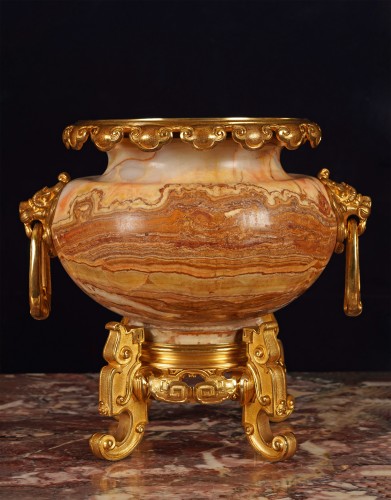 Decorative Objects  - H. Journet &amp; Cie - Japanese style Bowl, France circa 1880