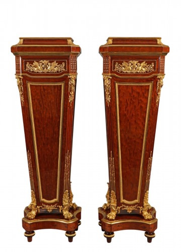 G. Durand, Pair of display Pedestals, France Circa 1880