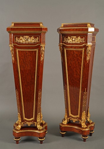 G. Durand, Pair of display Pedestals, France Circa 1880 - 